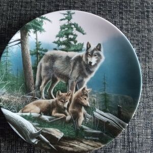 Knowles 'First Outing' Limited Edition Plate